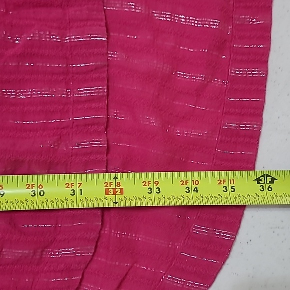 Anthropologie Fuchsia Button-up Shirt Dress size Medium Petite - Picture 7 of 7